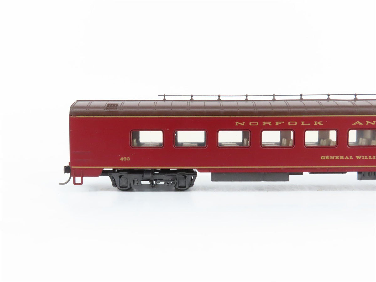 HO Scale Bachmann 43-1291 N&amp;W Norfolk &amp; Western Railroad Passenger 6-Car Set