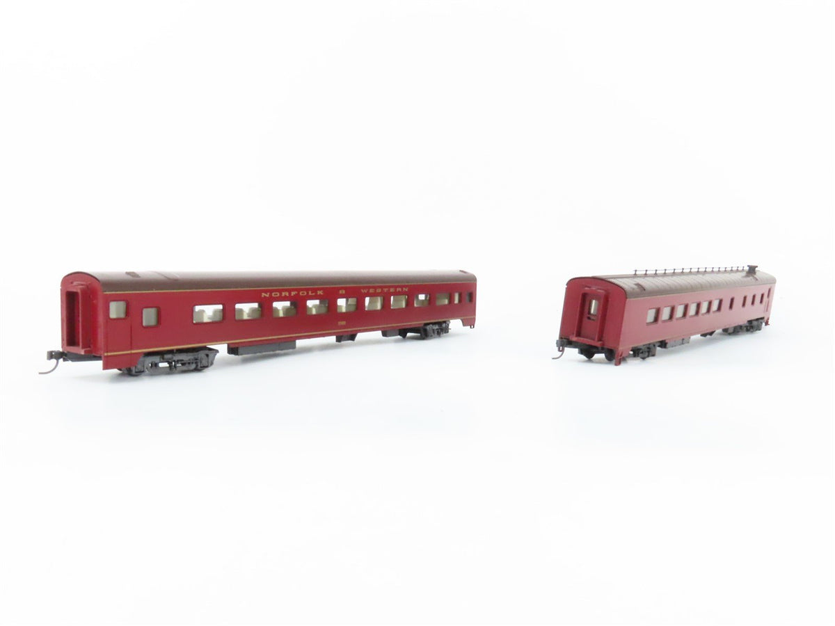 HO Scale Bachmann 43-1291 N&amp;W Norfolk &amp; Western Railroad Passenger 6-Car Set