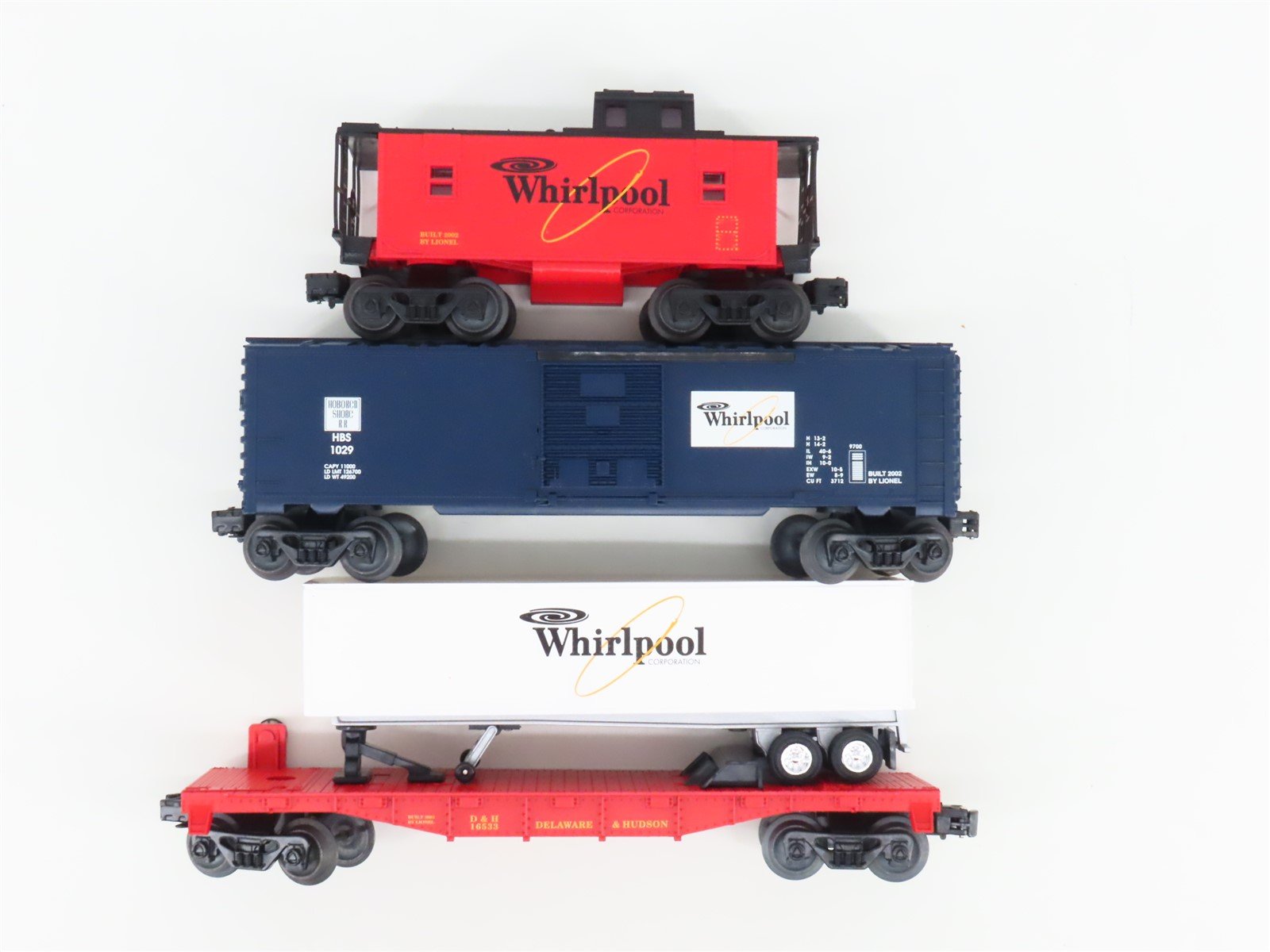 O27 Gauge 3-Rail Lionel 6-31949 Whirlpool Special 4-4-2 Steam Freight Train Set