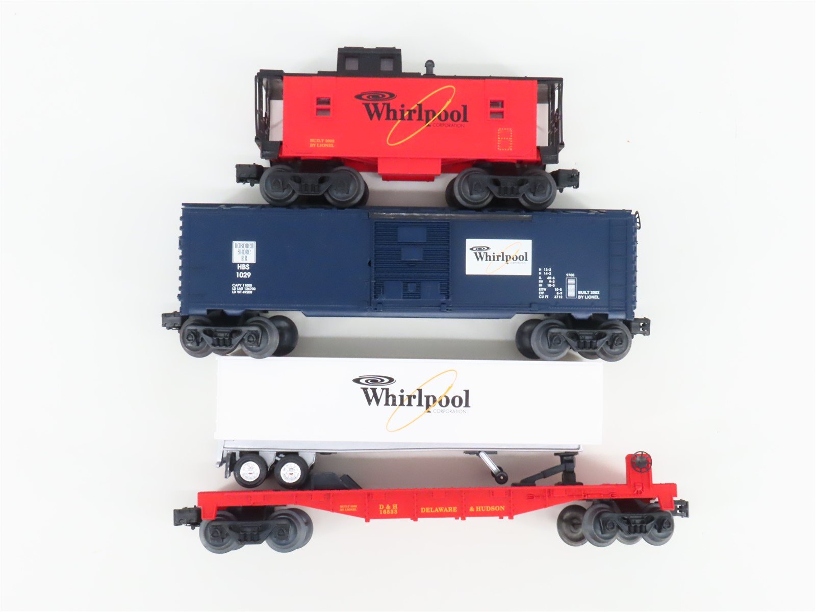 O27 Gauge 3-Rail Lionel 6-31949 Whirlpool Special 4-4-2 Steam Freight Train Set