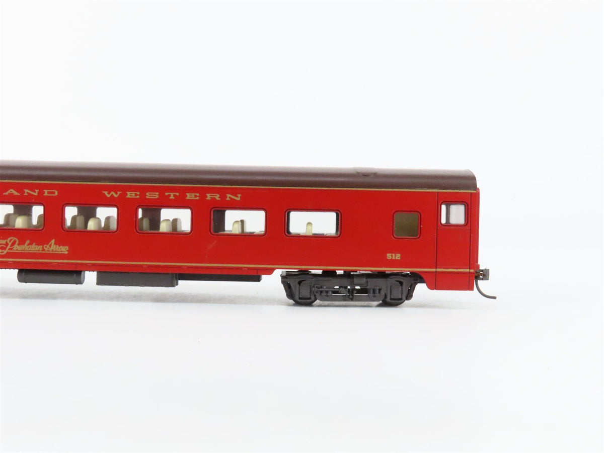 HO Scale Bachmann 43-1290 N&amp;W The Powhatan Arrow Passenger 6-Car Set