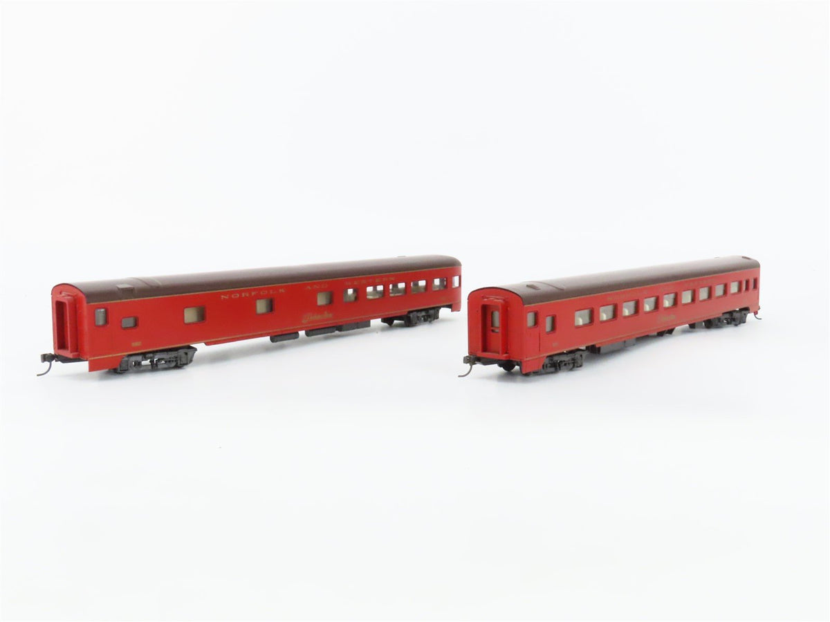 HO Scale Bachmann 43-1290 N&amp;W The Powhatan Arrow Passenger 6-Car Set
