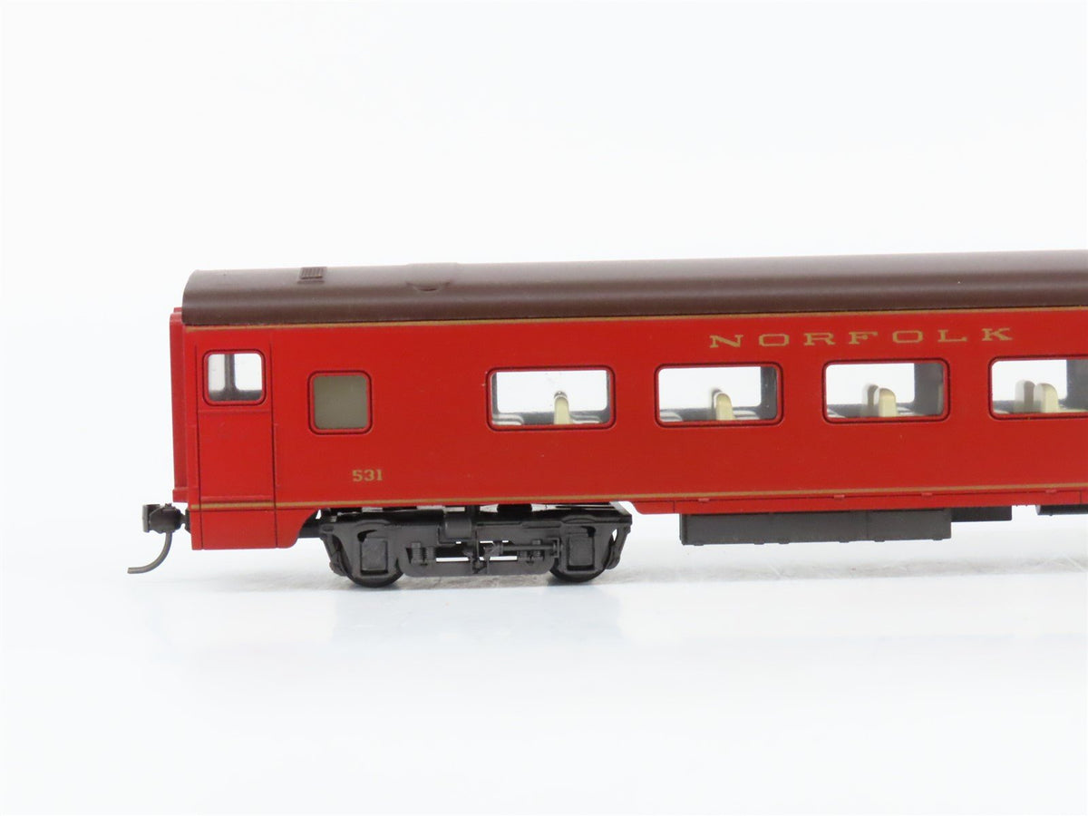 HO Scale Bachmann 43-1290 N&amp;W The Powhatan Arrow Passenger 6-Car Set