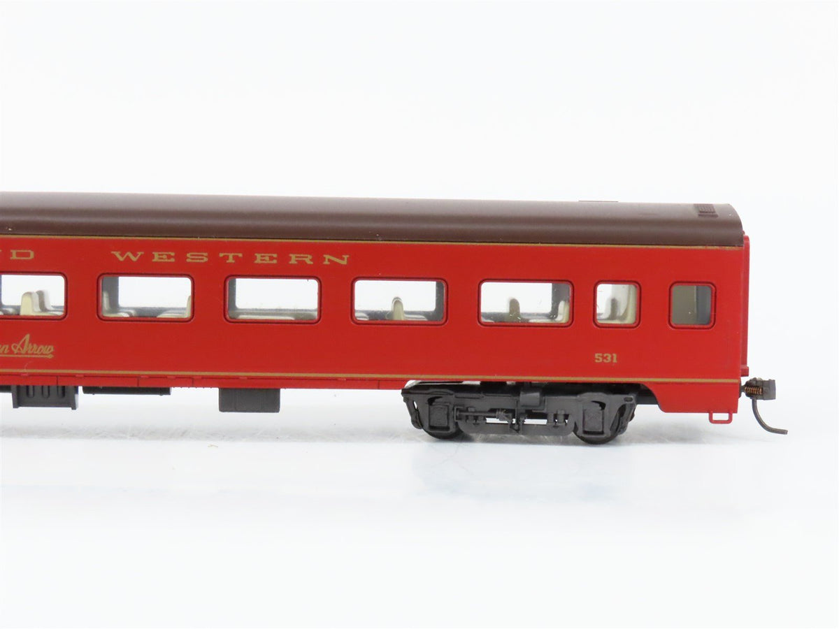 HO Scale Bachmann 43-1290 N&amp;W The Powhatan Arrow Passenger 6-Car Set