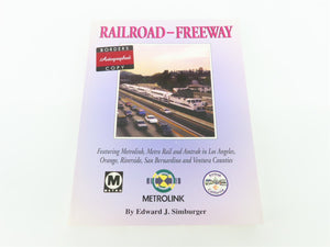 Railroad-Freeway by Edward J. Simburger ©1998 Signed