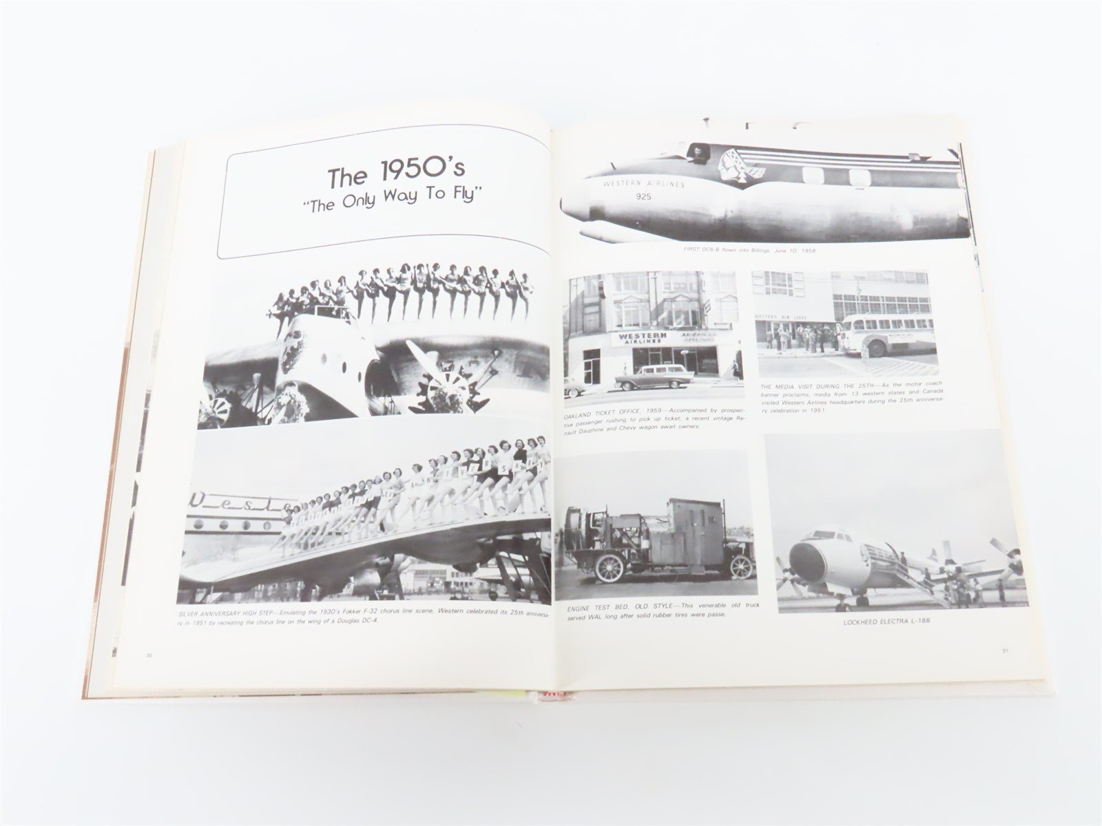 Logbook A Look at Western Airlines by Robert J. Sterling ©1981