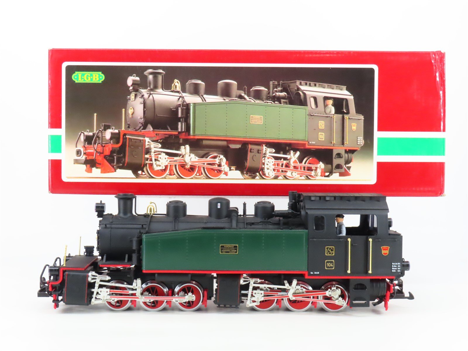 G Scale G Scale LGB 2085D Zell ESG Hanomag 0-6-6-0T Mallet Steam #104
