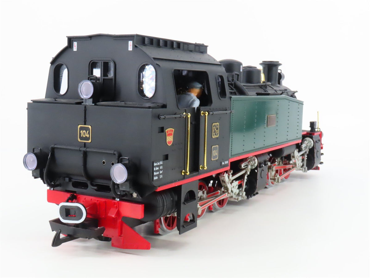 G Scale G Scale LGB 2085D Zell ESG Hanomag 0-6-6-0T Mallet Steam #104