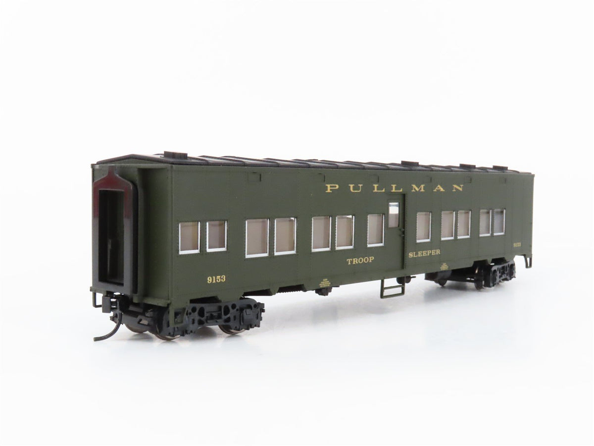 HO Scale Walthers Gold Line 932-4151 Pullman Troop Sleeper Passenger #9153