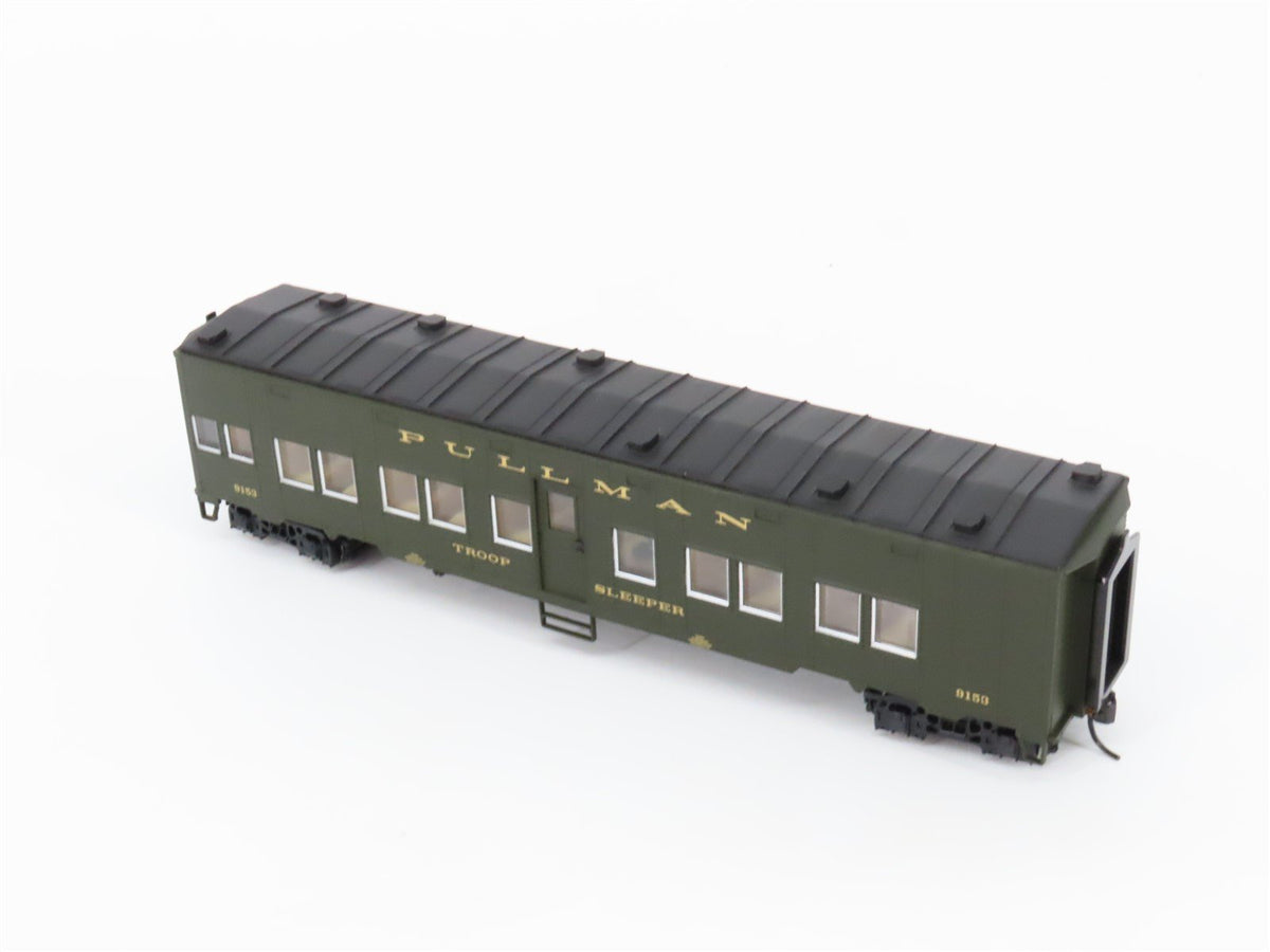 HO Scale Walthers Gold Line 932-4151 Pullman Troop Sleeper Passenger #9153