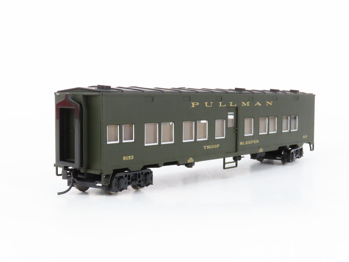 HO Scale Walthers Gold Line 932-4151 Pullman Troop Sleeper Passenger #9153