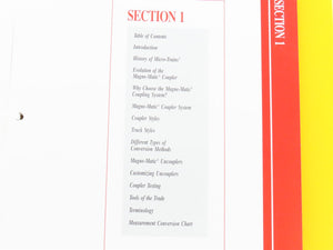 N-Scale Coupler Conversion Guide Rev 4 by Micro-Trains ©1995