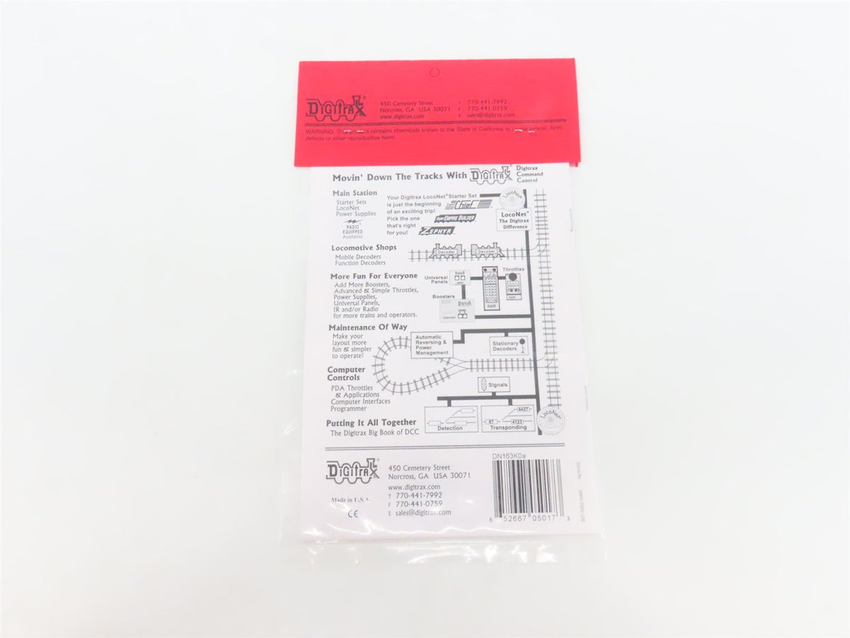 N Scale Digitrax DN163K0a Mobile Plug n&#39; Play DCC Decoder for Kato P42, PA-1, E8