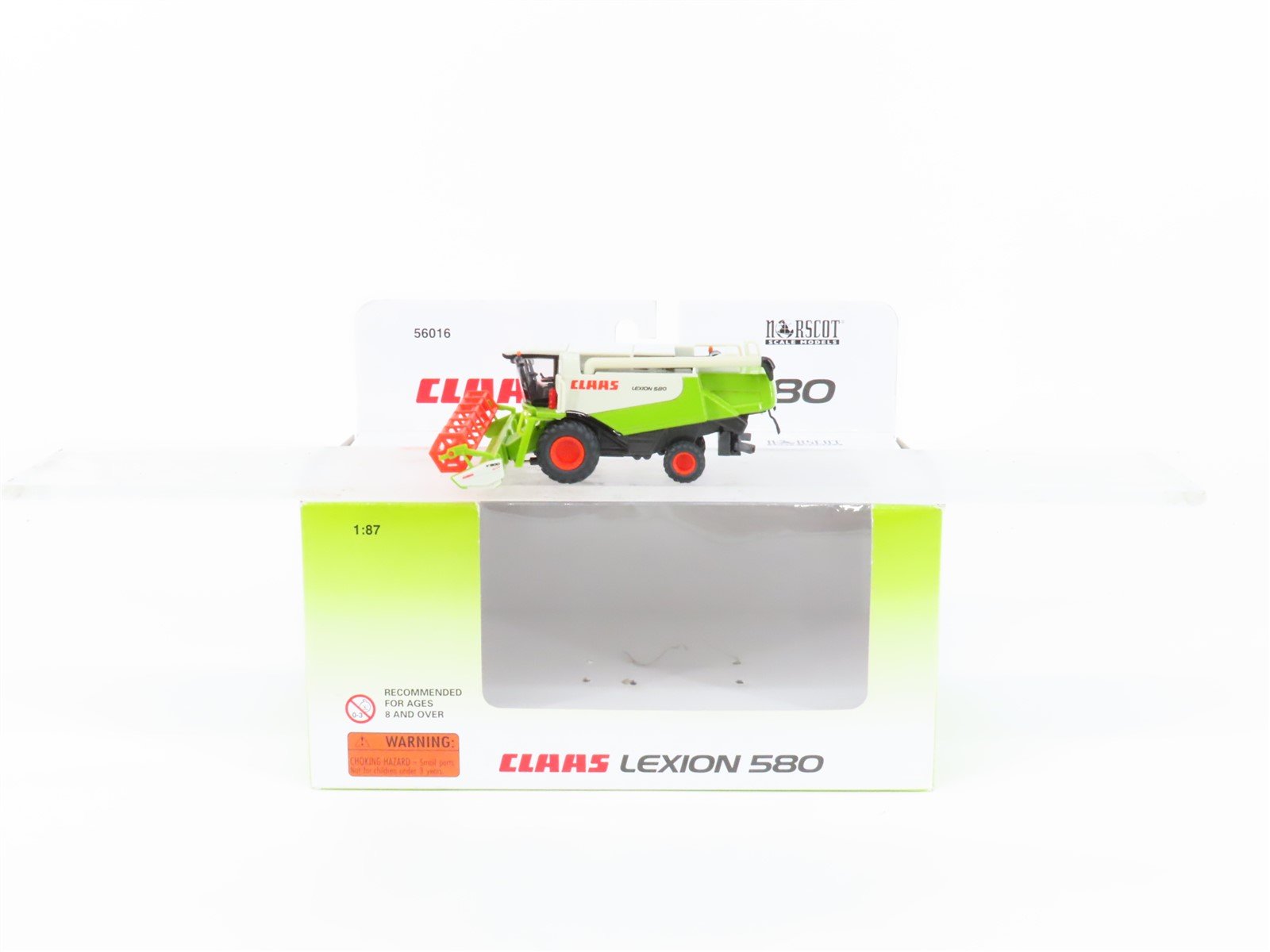 HO 1:87 Scale Norscot 56016 Die-Cast CLAAS Lexicon 580 Combine