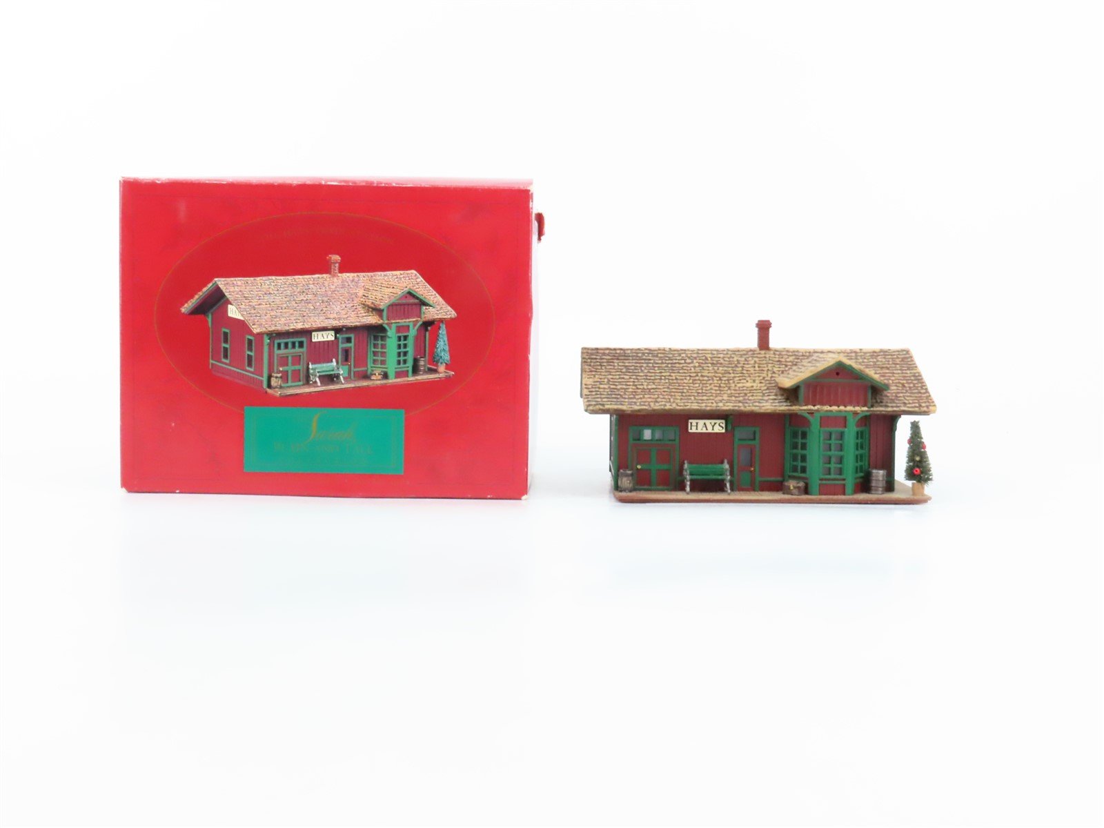 HO 1/87 Hallmark Sarah Plain And Tall Collection The Hays Train Station