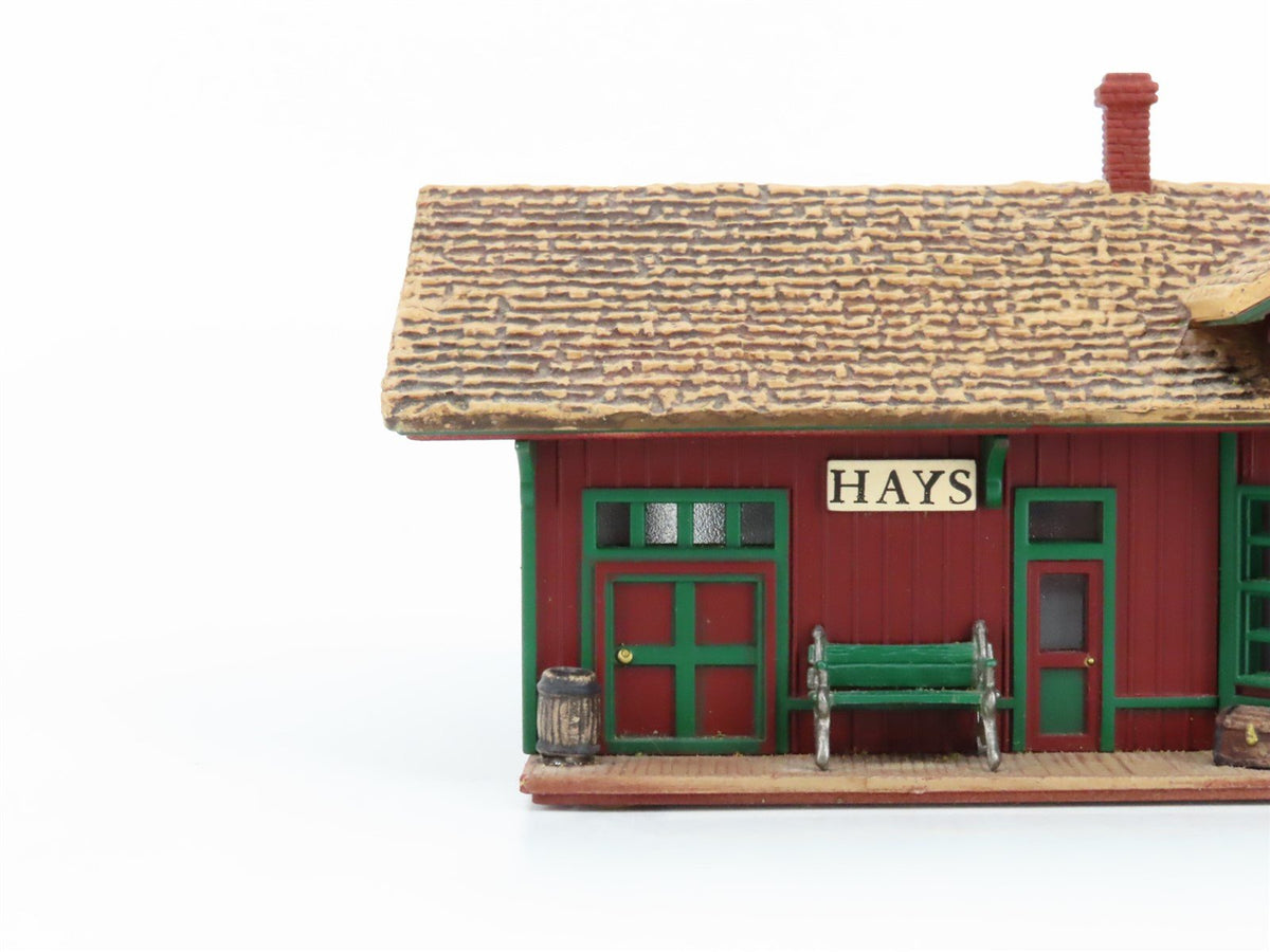 HO 1/87 Hallmark Sarah Plain And Tall Collection The Hays Train Station
