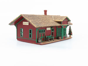 HO 1/87 Hallmark Sarah Plain And Tall Collection The Hays Train Station