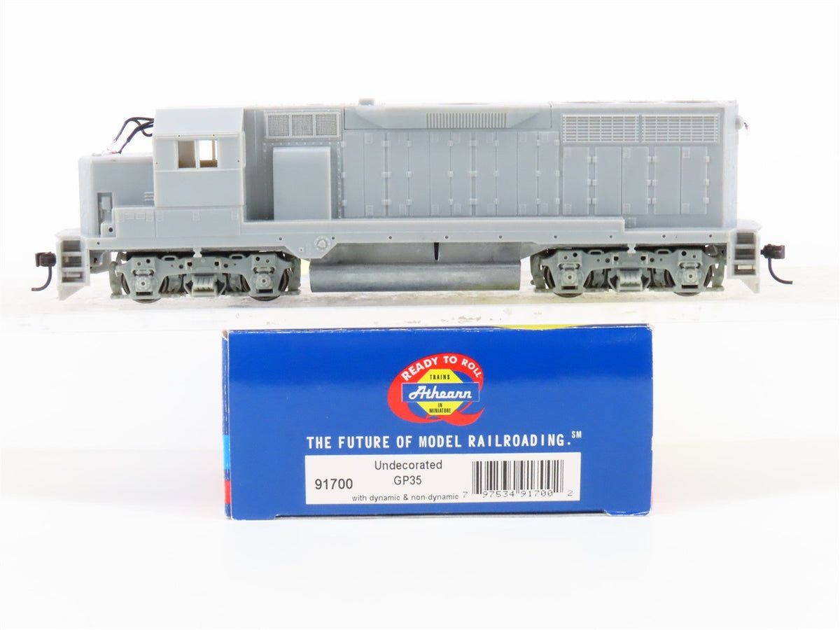 HO Scale Athearn RTR 91700 Undecorated GP35 Diesel Locomotive - DCC Ready