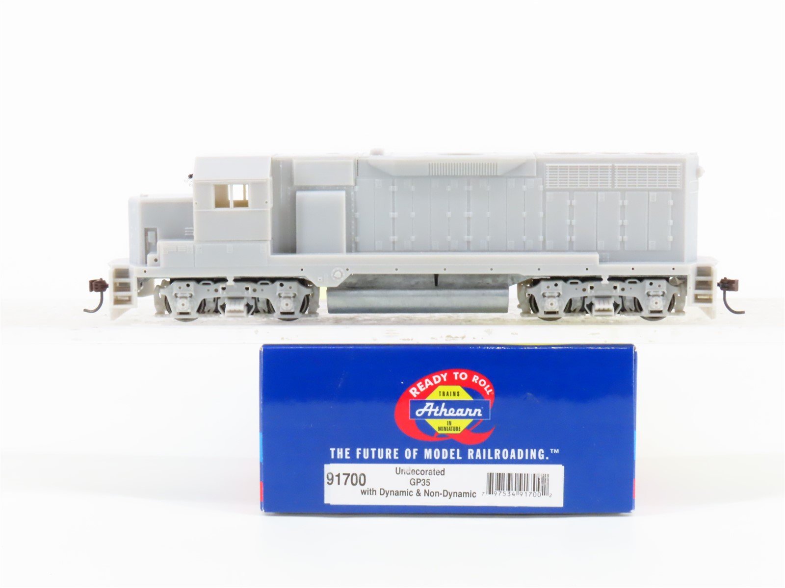 HO Scale Athearn RTR 91700 Undecorated GP35 Diesel Locomotive - DCC Ready