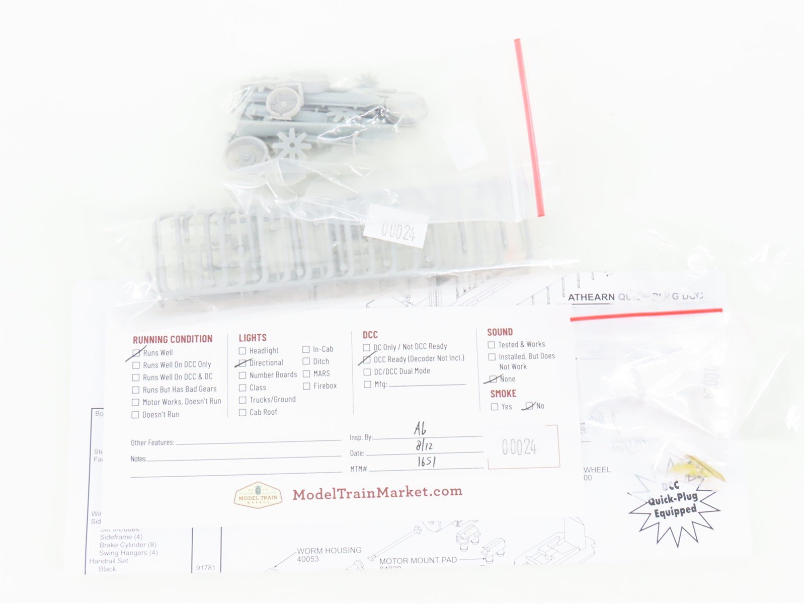 HO Scale Athearn RTR 91700 Undecorated GP35 Diesel Locomotive - DCC Ready