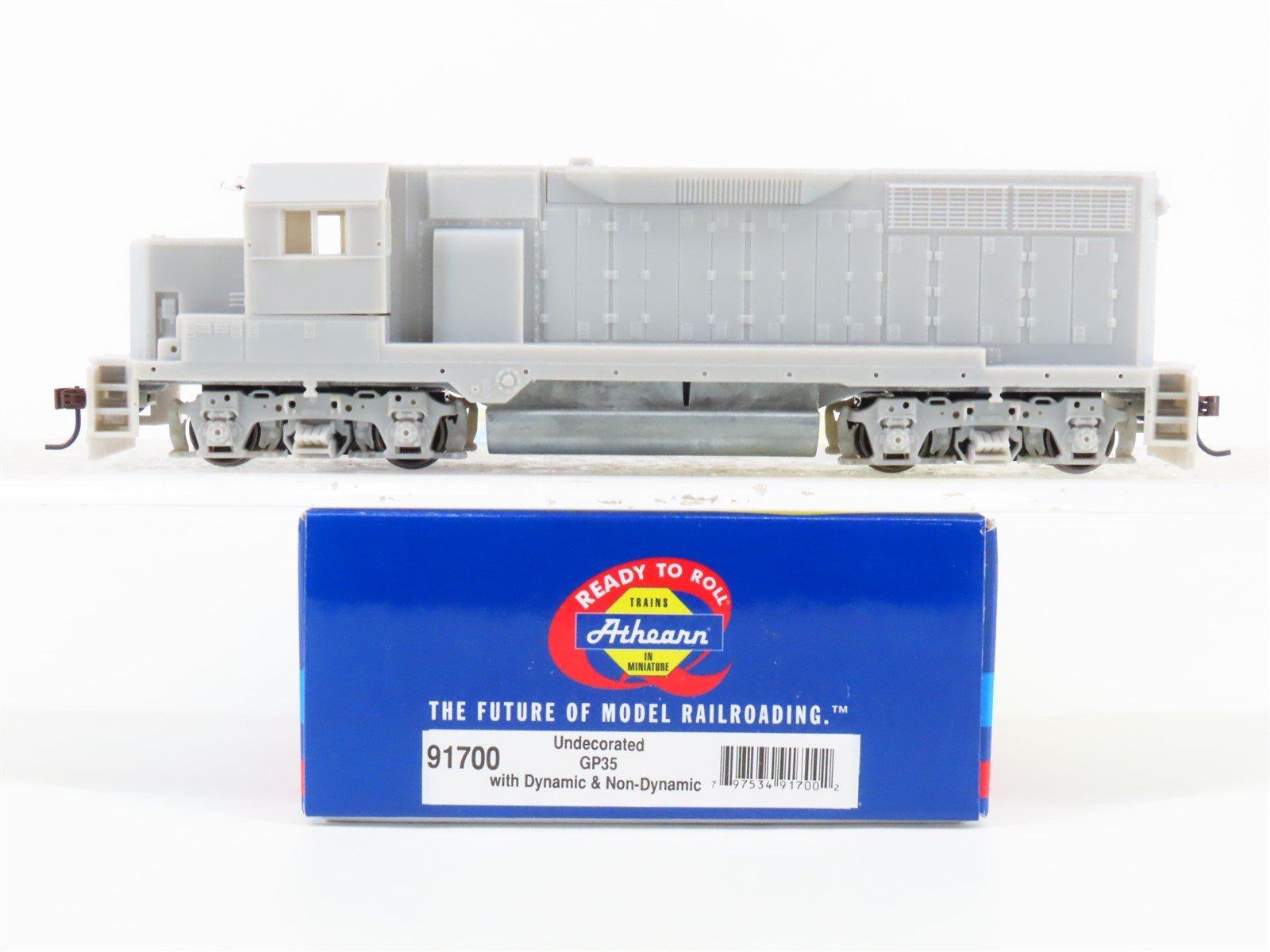 HO Scale Athearn RTR 91700 Undecorated GP35 Diesel Locomotive - DCC Ready