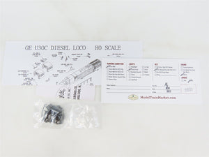 HO Scale Atlas Silver 7322 UP Union Pacific U30C Diesel Locomotive #2883