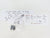 HO Scale Atlas Silver 7322 UP Union Pacific U30C Diesel Locomotive #2883
