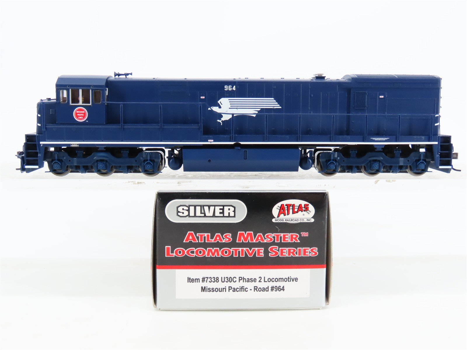 HO Scale Atlas Silver 7338 MP Missouri Pacific U30C Diesel Locomotive #964