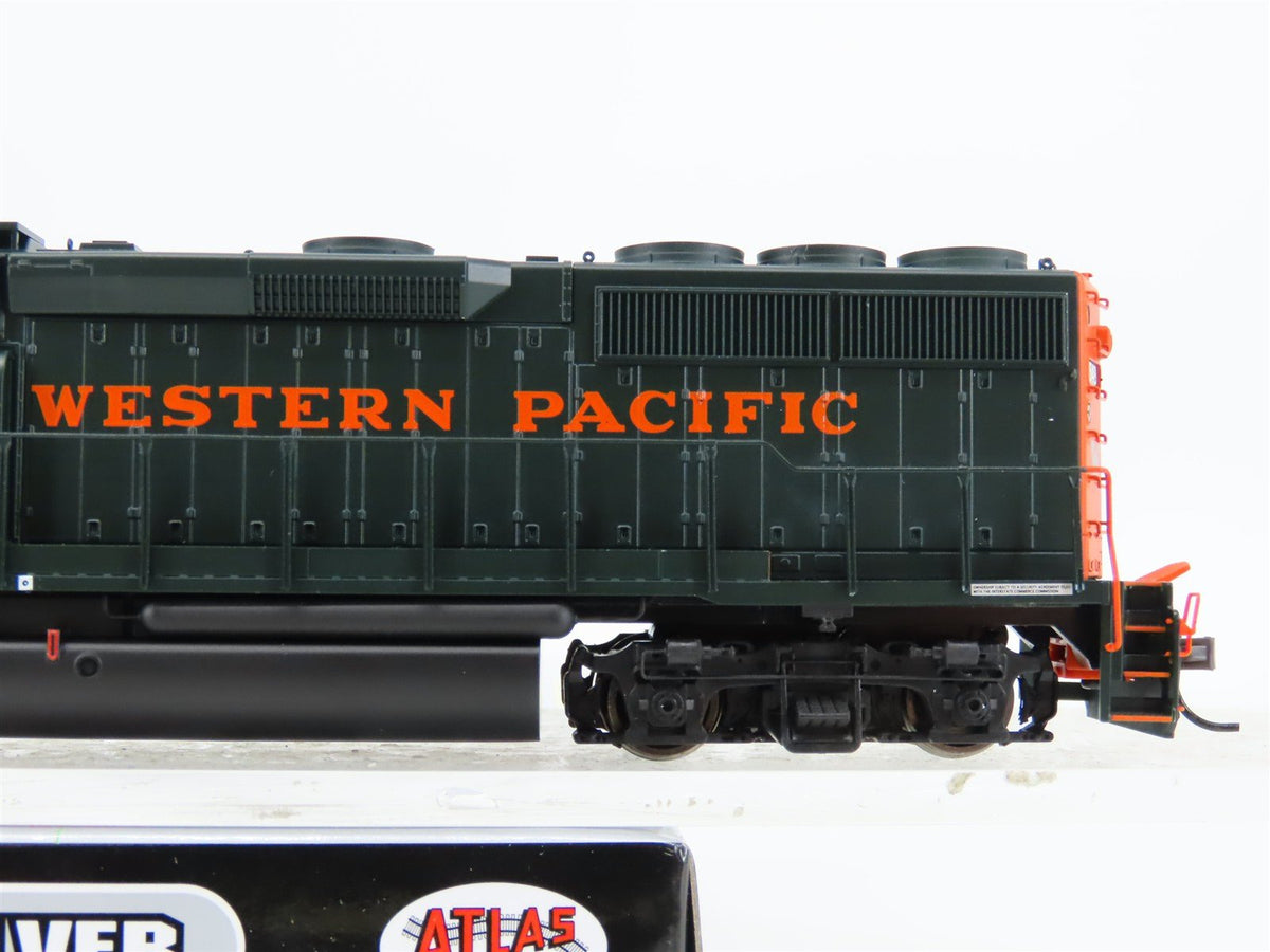 HO Scale Atlas Silver 10000977 WP Western Pacific GP40-2 Diesel Locomotive #3548