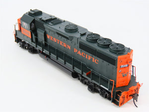 HO Scale Atlas Silver 10000977 WP Western Pacific GP40-2 Diesel Locomotive #3548