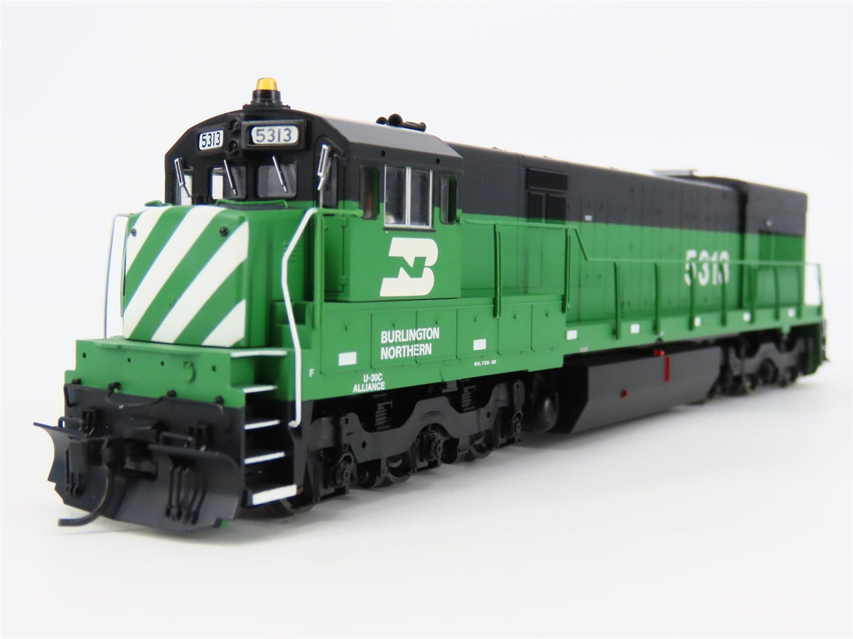 HO Scale Atlas Silver 7304 BN Burlington Northern U30C Diesel Locomotive #5313