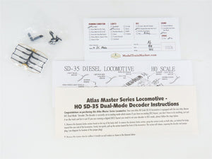 HO Scale Atlas Master 9265 Southern SD35 Diesel Locomotive #3008A w/DCC
