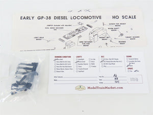 HO Scale Atlas Master 9110 MP Missouri Pacific GP38 Diesel Locomotive #854 wDCC