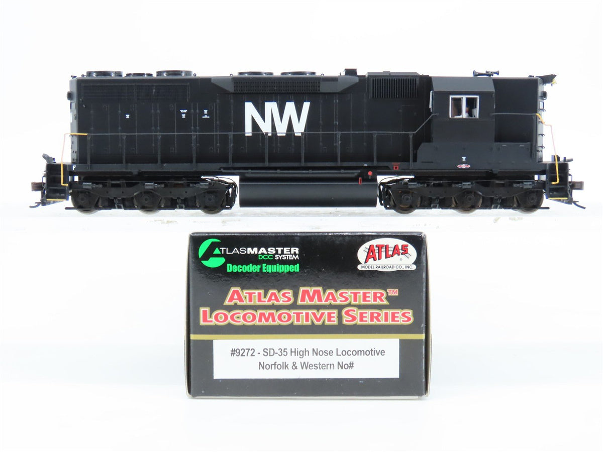 HO Scale Atlas Master 9272 NW Norfolk &amp; Western SD35 Diesel Locomotive No# wDCC