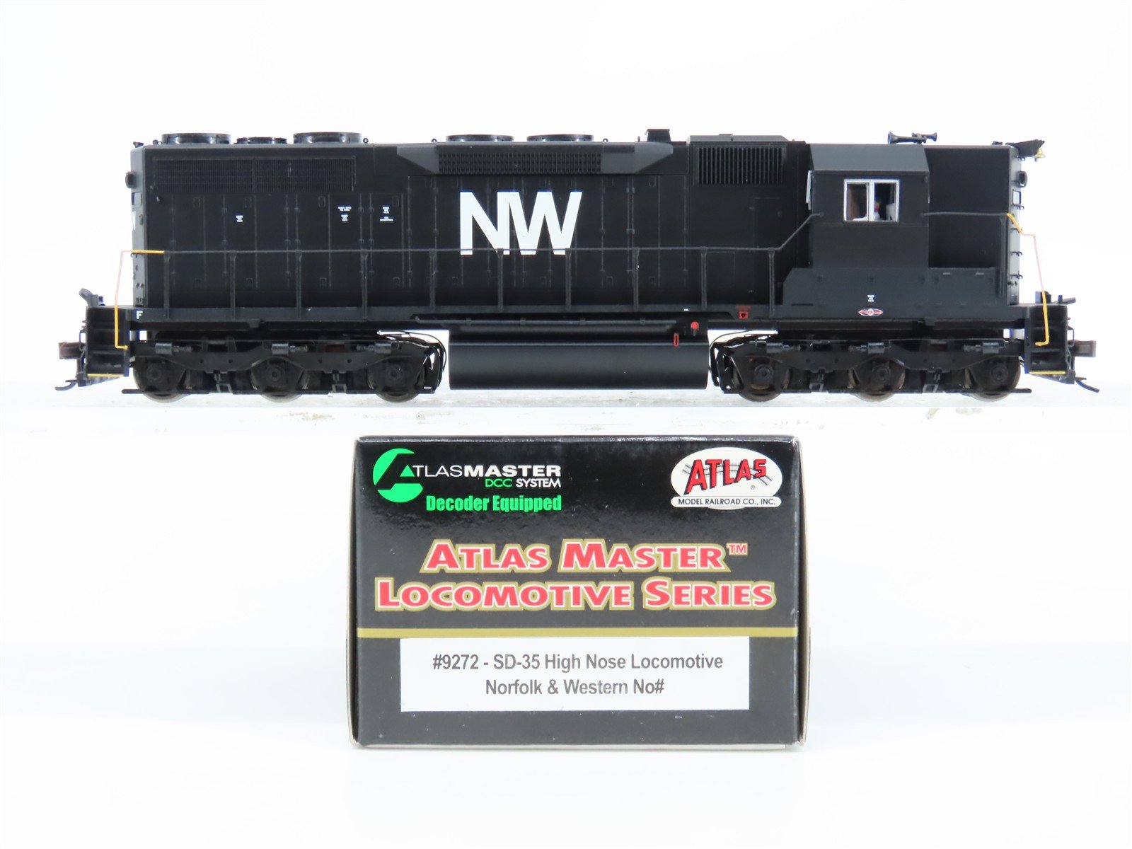 HO Scale Atlas Master 9272 NW Norfolk & Western SD35 Diesel Locomotive No# wDCC