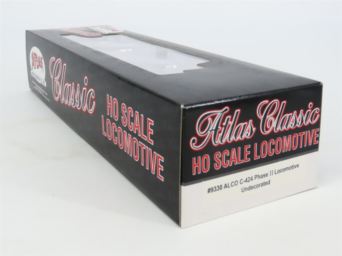 HO Scale Atlas Classic 9330 Undecorated C424 Phase II Diesel Locomotive
