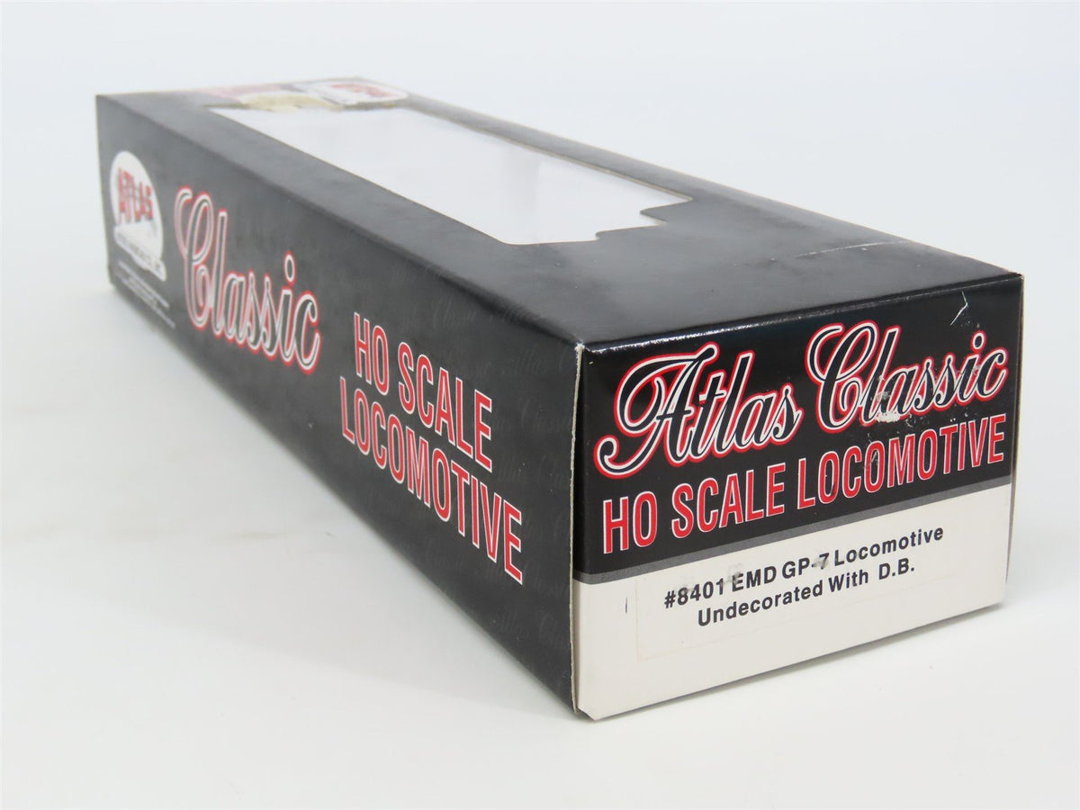 HO Scale Atlas Classic 8401 Undecorated GP7 w/DB Diesel Locomotive