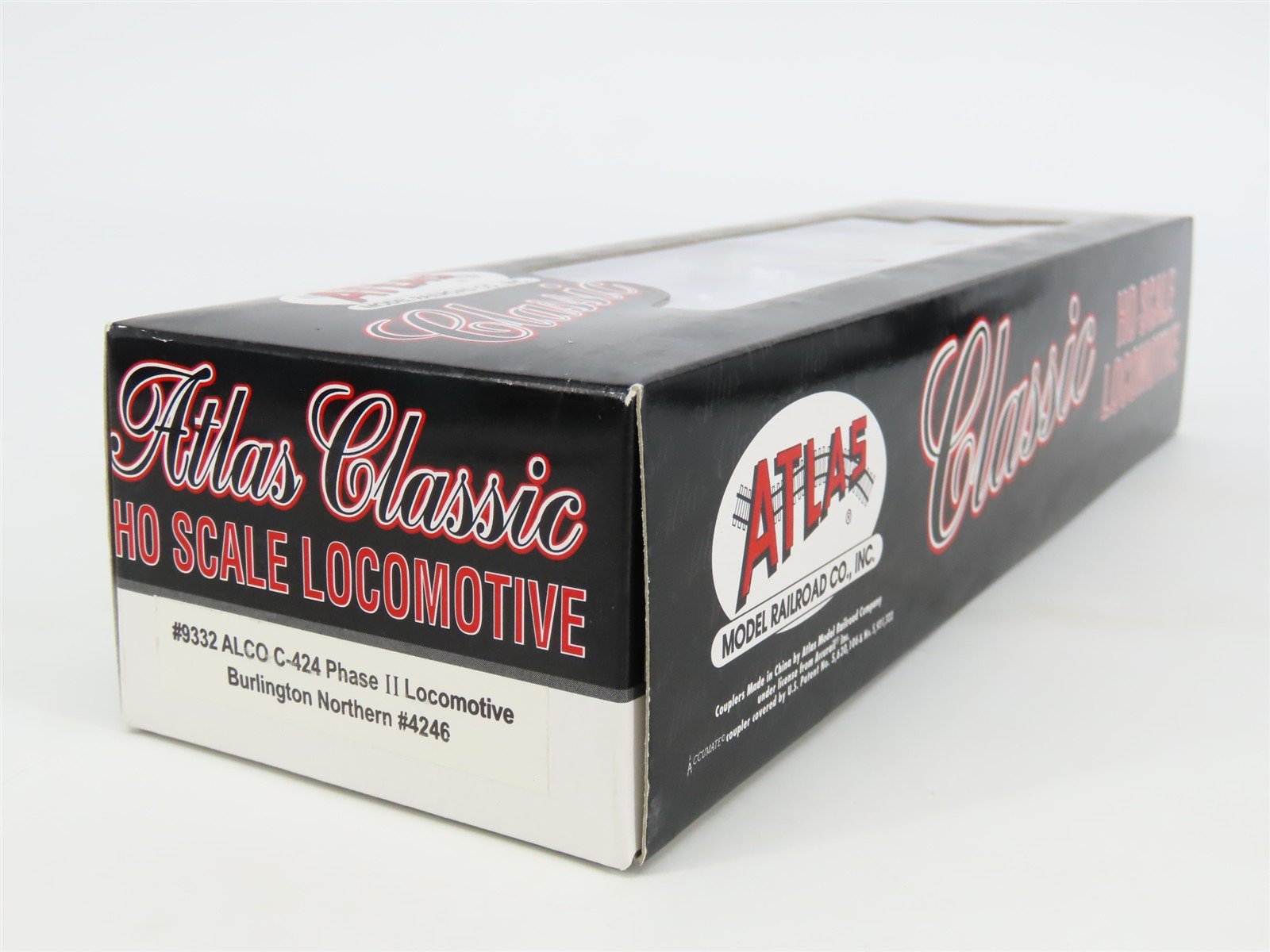 HO Scale Atlas Classic 9332 BN Burlington Northern C425 Diesel Locomotive #4246