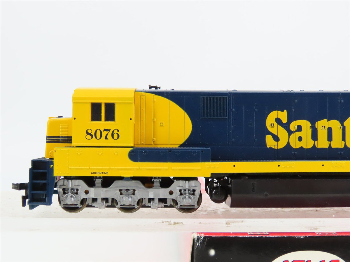 HO Scale Atlas 8604 ATSF Santa Fe C30-7 Diesel Locomotive #8076