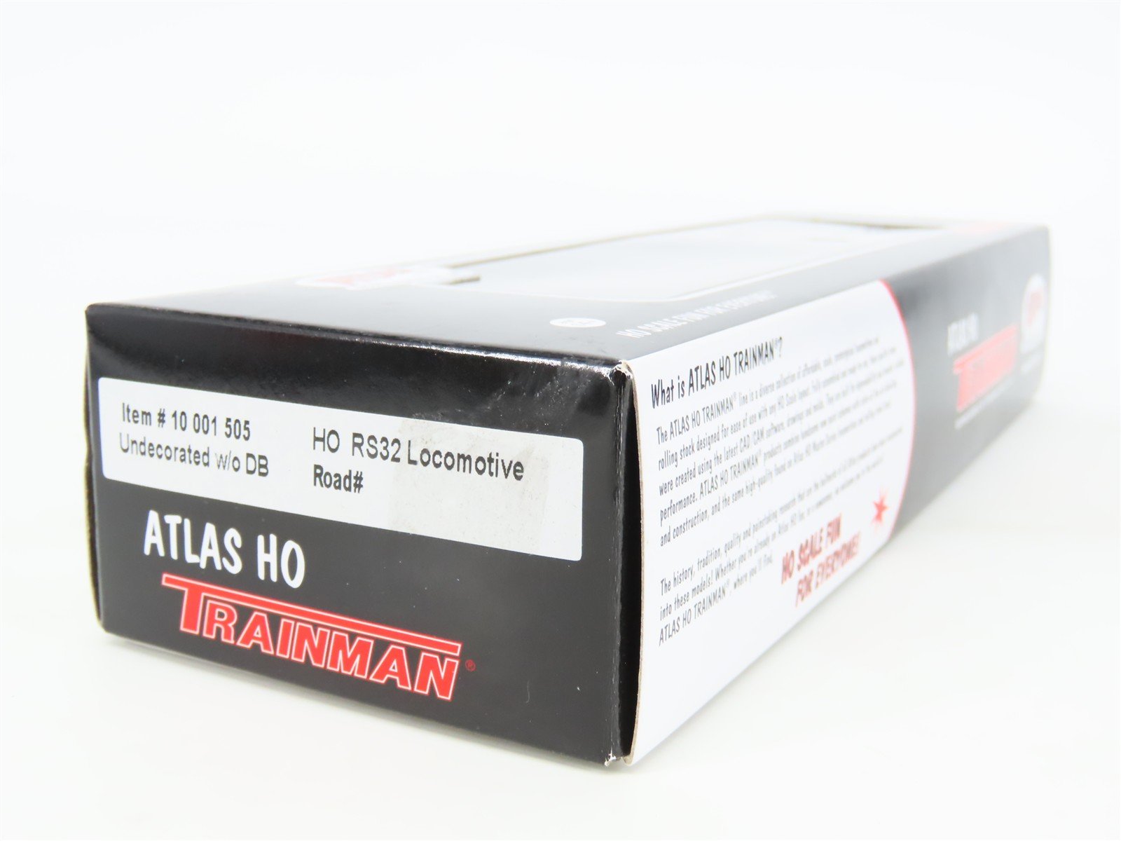 HO Scale Atlas Trainman 10001505 Undecorated RS32 Diesel Locomotive