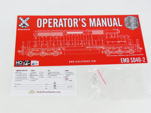 HO Scale Scaletrains SXT30390 UP Union Pacific SD40-2 Diesel Locomotive #3757