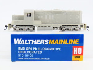 HO Scale Walthers Mainline 910-10400 Undecorated GP9 Ph II Diesel Locomotive
