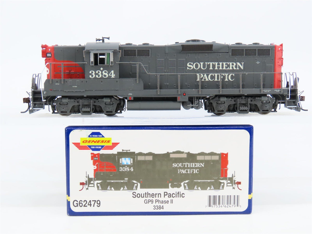 HO Scale Athearn Genesis G62479 SP Southern Pacific GP9 Diesel Locomotive #3384