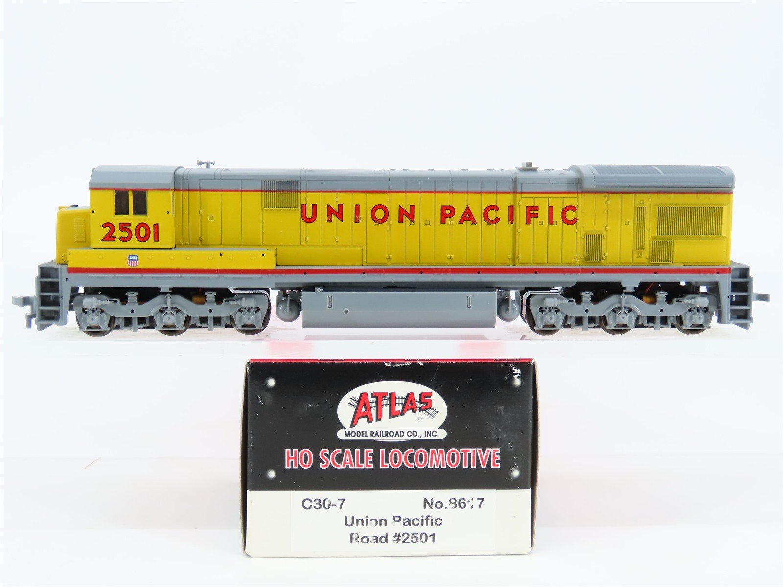 HO Scale Atlas 8617 UP Union Pacific C30-7 Diesel Locomotive #2501