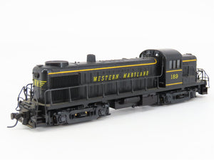 HO Scale KATO WM Western Maryland ALCO RS-3 Diesel Locomotive #189 w/ DCC