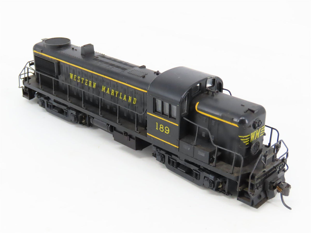 HO Scale KATO WM Western Maryland ALCO RS-3 Diesel Locomotive #189 w/ DCC