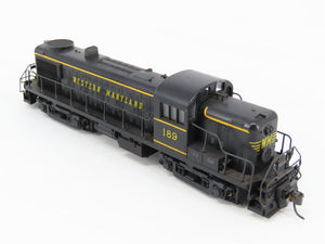 HO Scale KATO WM Western Maryland ALCO RS-3 Diesel Locomotive #189 w/ DCC