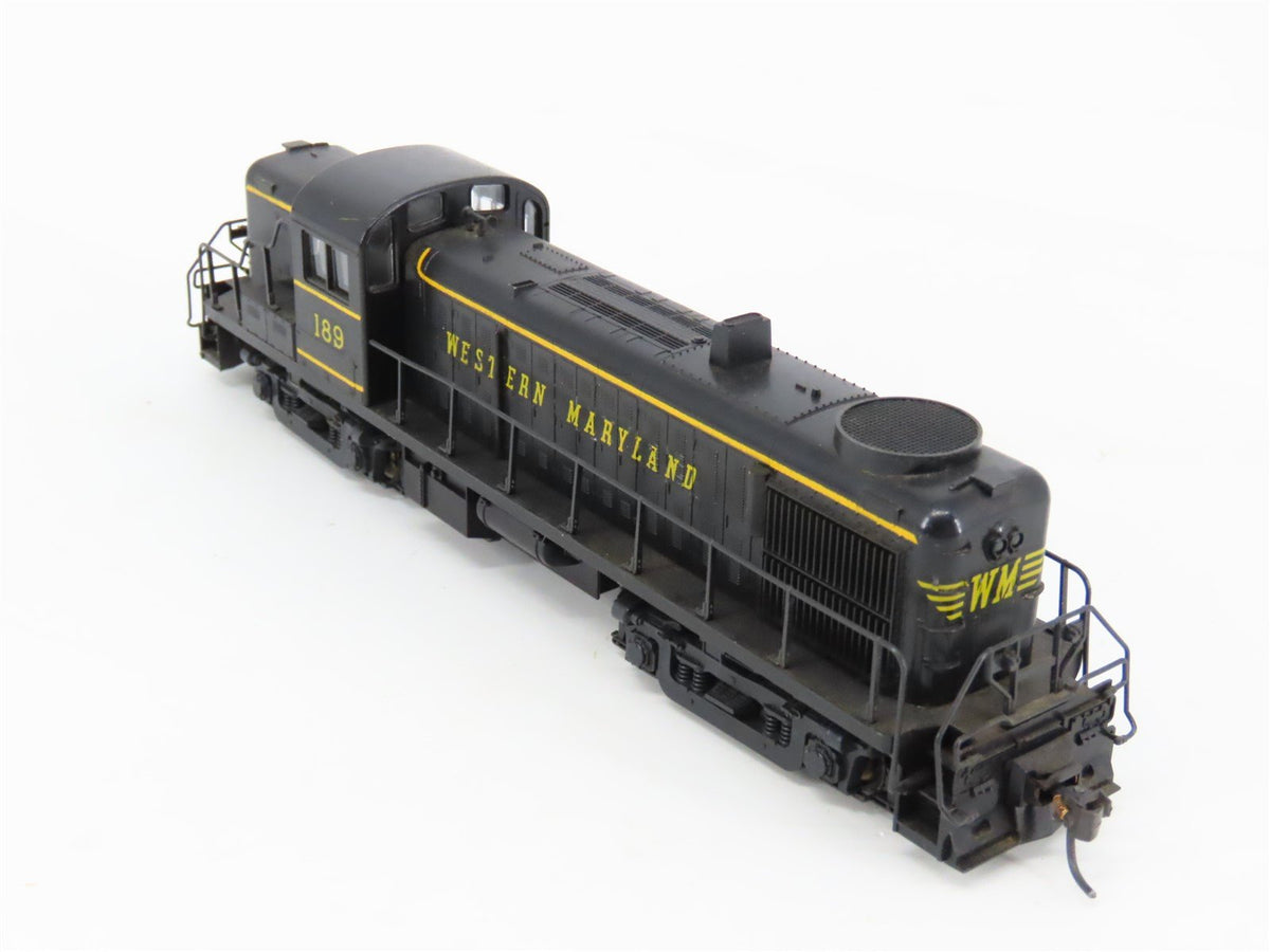 HO Scale KATO WM Western Maryland ALCO RS-3 Diesel Locomotive #189 w/ DCC