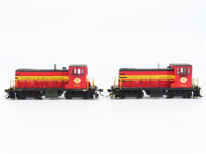HO Bachmann NS Norfolk Southern 70-Ton Diesel Switcher 2-Unit Set w/DCC - Custom