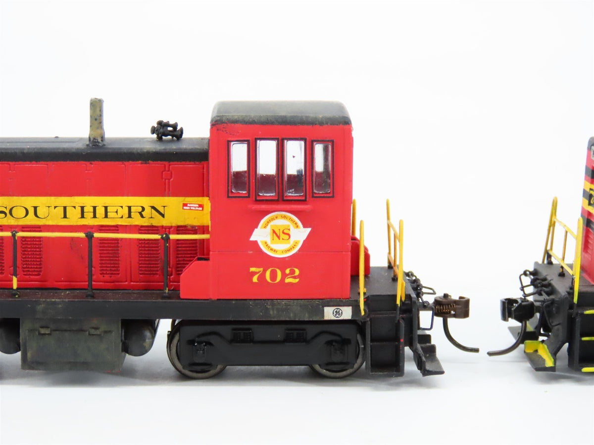HO Bachmann NS Norfolk Southern 70-Ton Diesel Switcher 2-Unit Set w/DCC - Custom